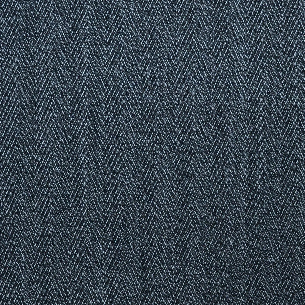 Medium Grey Irregular Herringbone All Wool Vintage Twist Suiting Yorkshire Fabric