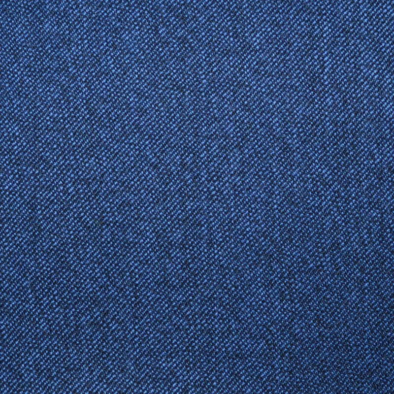 Medium Blue/Dark Navy Two Tone All Wool Vintage Twist Suiting Yorkshire Fabric