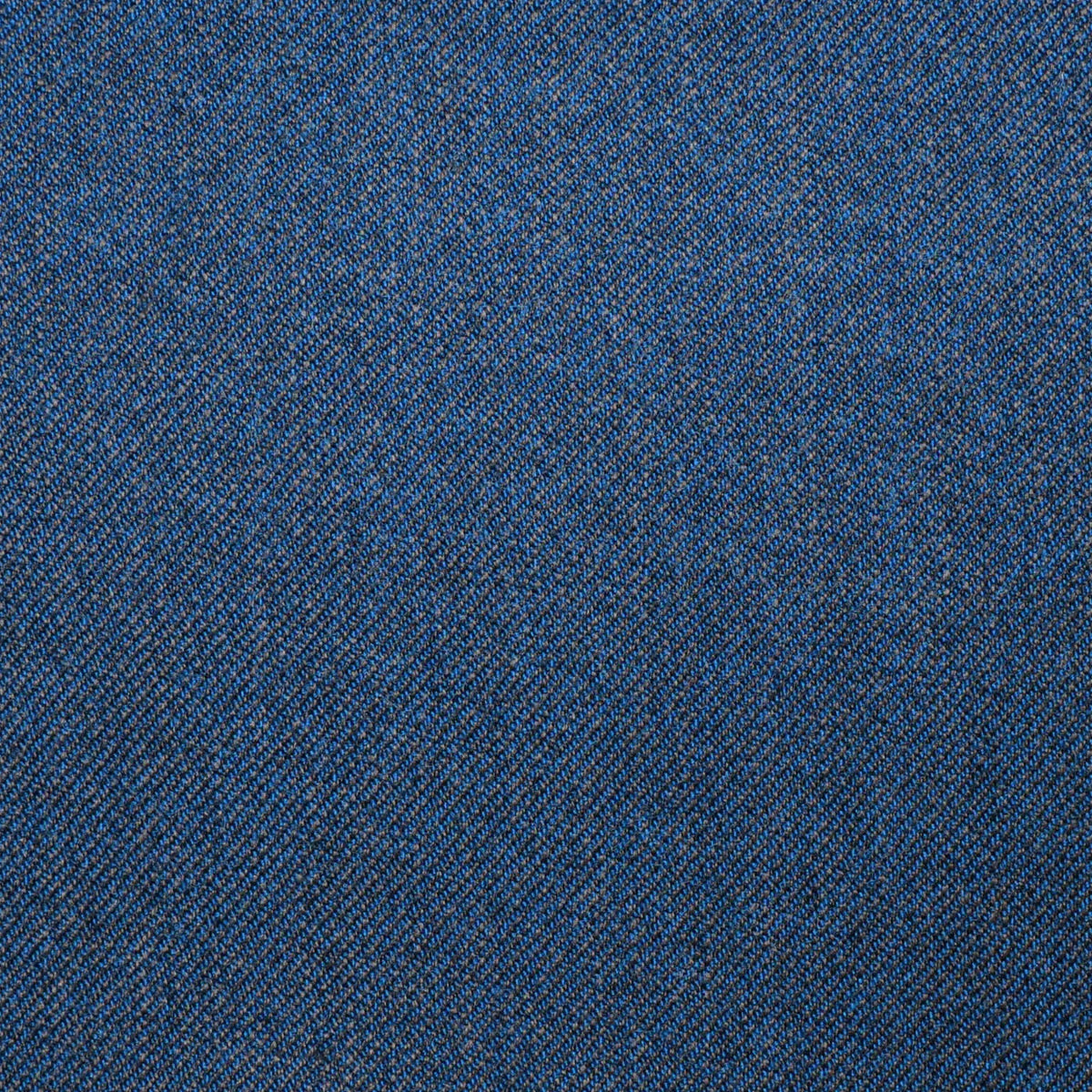 Bright Blue/Navy Blue Two Tone All Wool Vintage Twist Suiting Yorkshire Fabric
