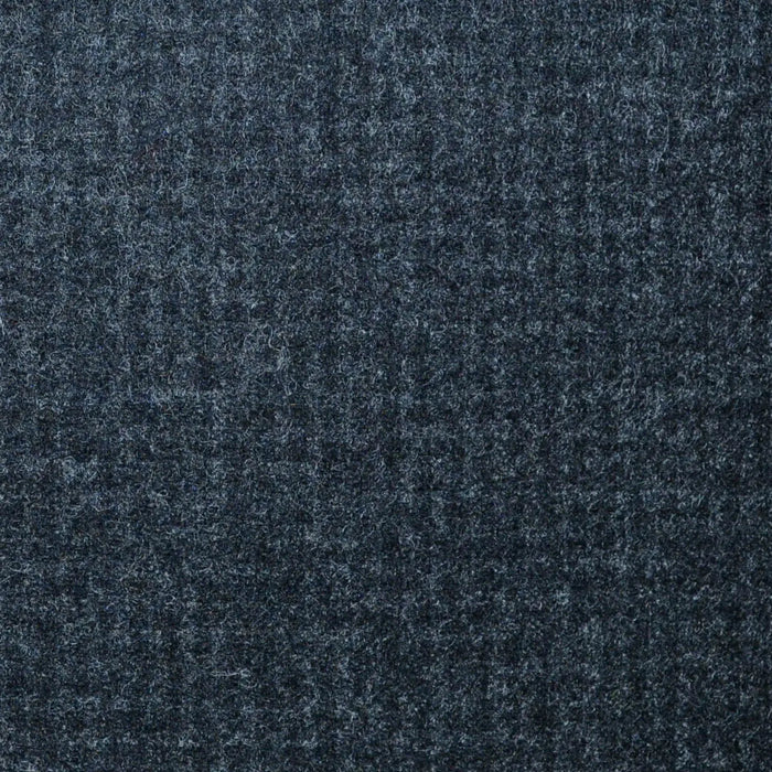 Charcoal Grey Houndstooth Super 120's All Wool Flannel Suiting