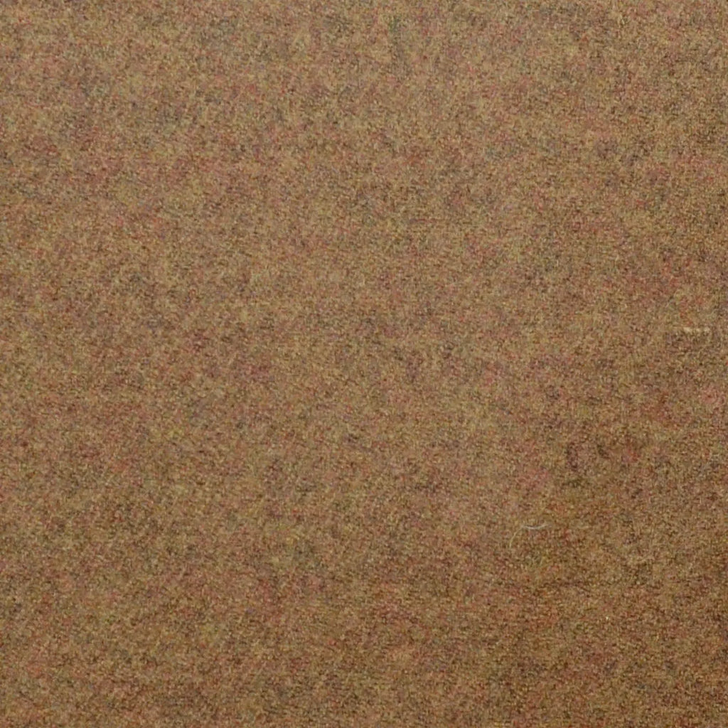 Camel Brown Plain Super 120's All Wool Flannel Suiting Yorkshire Fabric