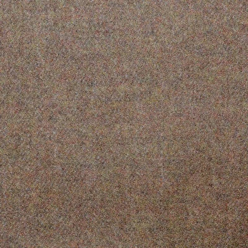 Tan Brown Plain Super 120's All Wool Flannel Suiting Yorkshire Fabric