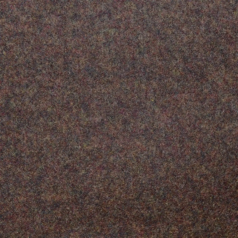 Woodland Brown Plain Super 120's All Wool Flannel Suiting Yorkshire Fabric