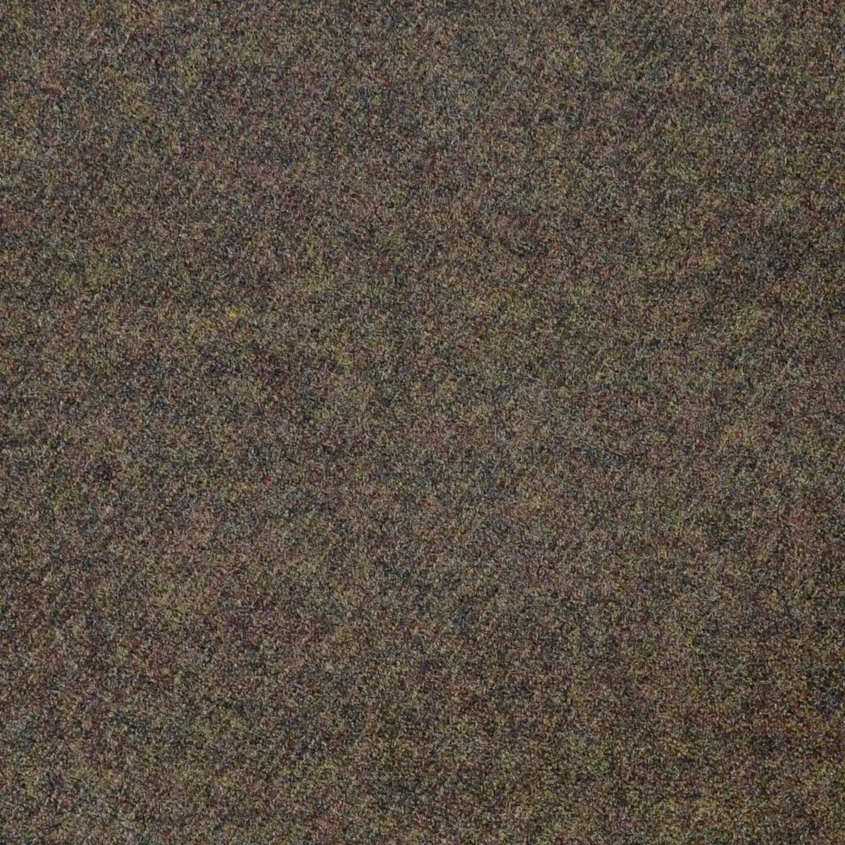 Tobacco Brown Plain Super 120's All Wool Flannel Suiting Yorkshire Fabric