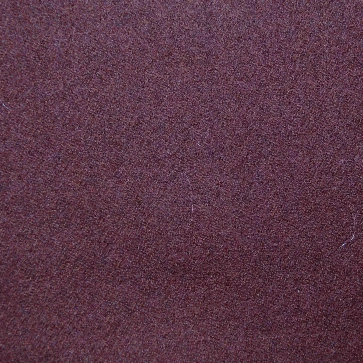 Burgundy Plain Super 120's All Wool Flannel Suiting Yorkshire Fabric