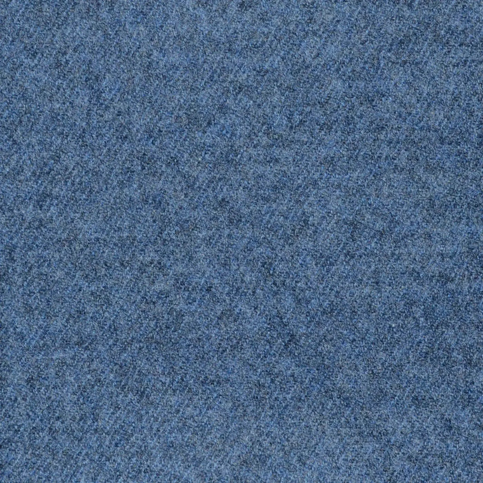 Pale Blue Plain Super 120's All Wool Flannel Suiting Yorkshire Fabric