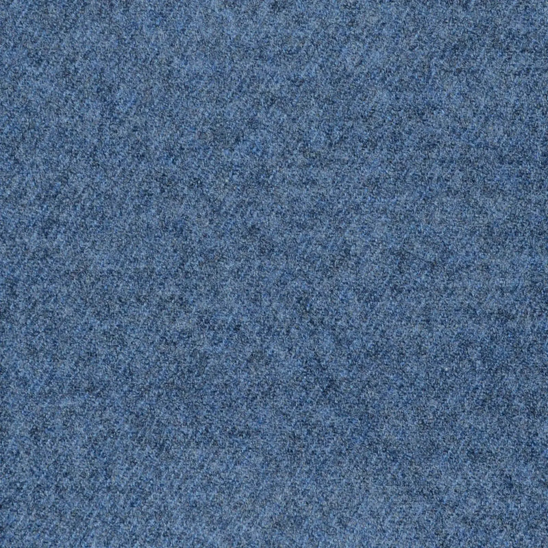Pale Blue Plain Super 120's All Wool Flannel Suiting Yorkshire Fabric