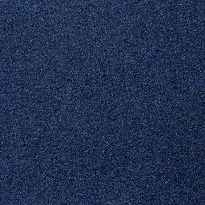 Navy Blue Plain Super 120's All Wool Flannel Suiting Yorkshire Fabric