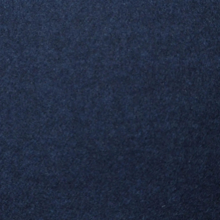 Dark Navy Blue Plain Super 120's All Wool Flannel Suiting Yorkshire Fabric