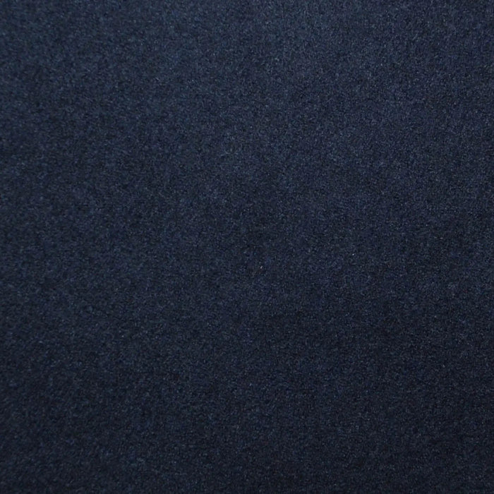 Midnight Blue Plain Super 120's All Wool Flannel Suiting Yorkshire Fabric