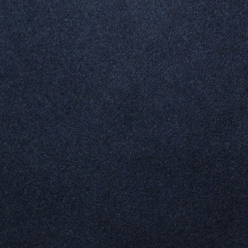 Midnight Blue Plain Super 120's All Wool Flannel Suiting Yorkshire Fabric