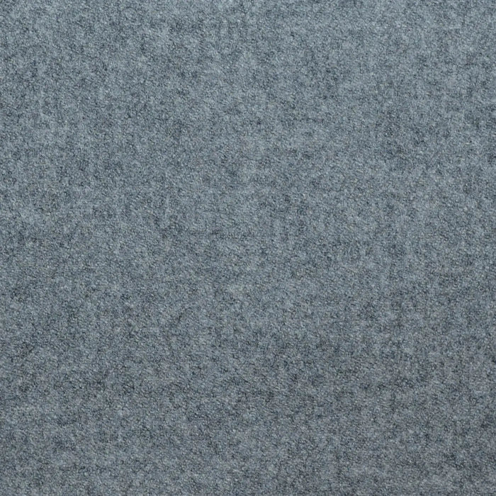 Light Grey Plain Super 120's All Wool Flannel Suiting Yorkshire Fabric