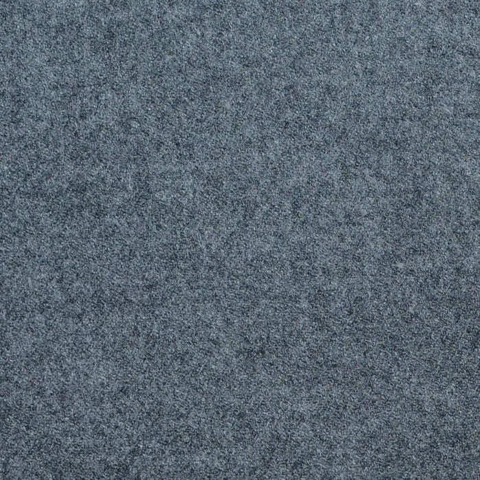 Medium Grey Plain Super 120's All Wool Flannel Suiting Yorkshire Fabric
