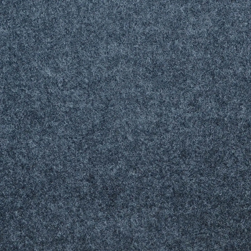 Dark Grey Plain Super 120's All Wool Flannel Suiting Yorkshire Fabric