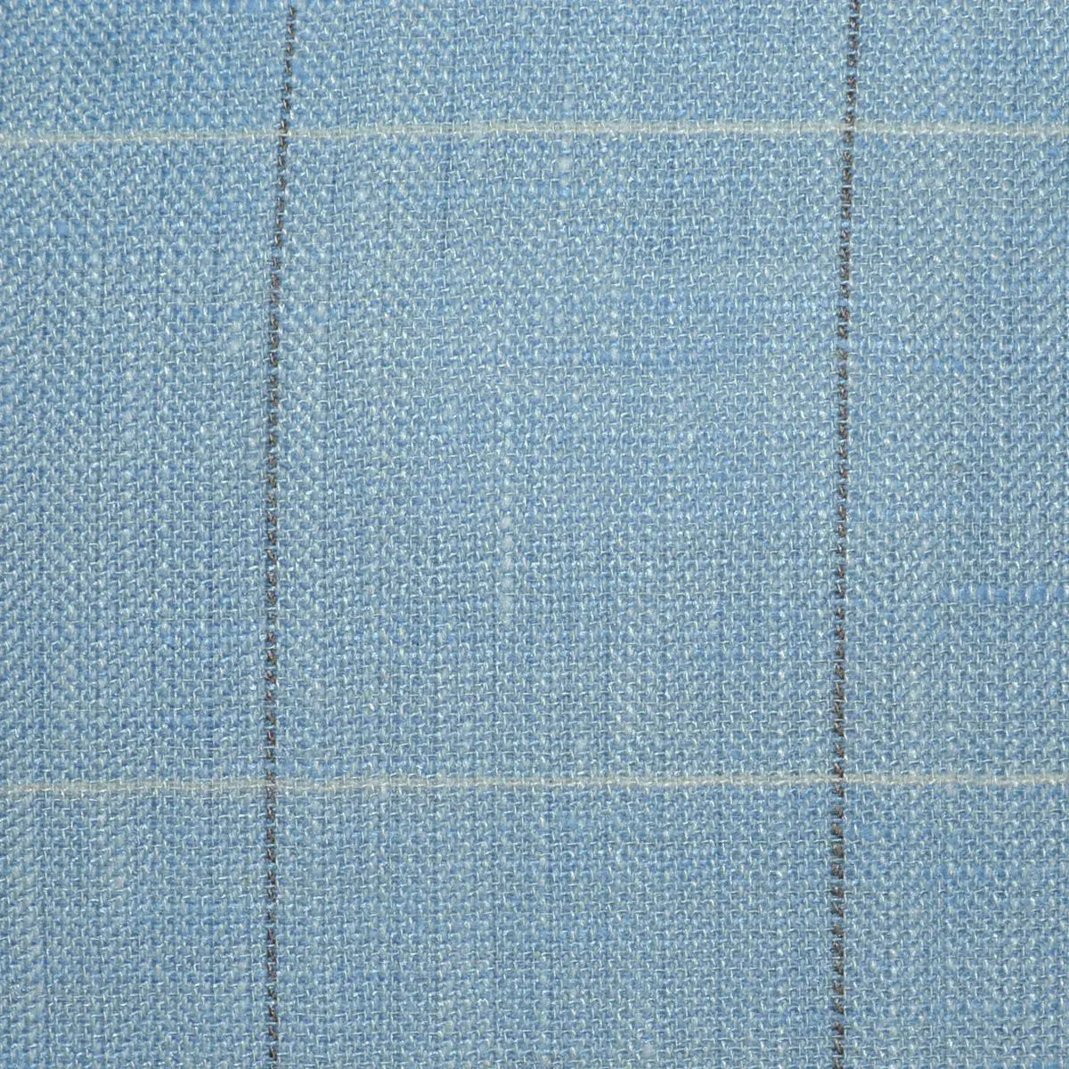 Pale Herringbone with Windowpane Wool, Silk & Linen Jacketing Yorkshire Fabric