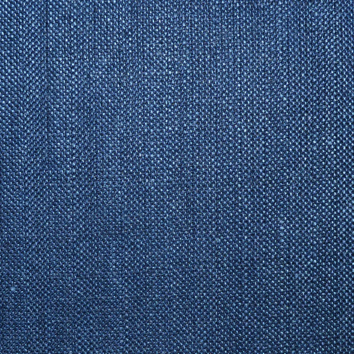 Deep Blue Herringbone Wool, Silk & Linen Jacketing Yorkshire Fabric