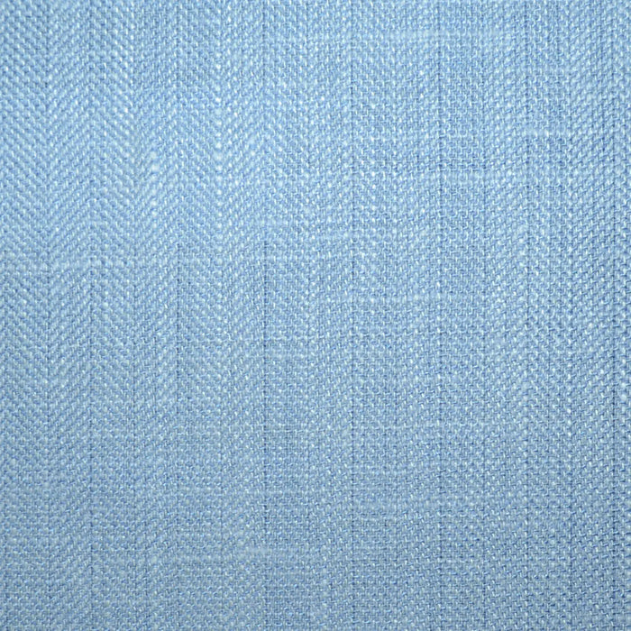 Pale Blue Herringbone Wool, Silk & Linen Jacketing Yorkshire Fabric