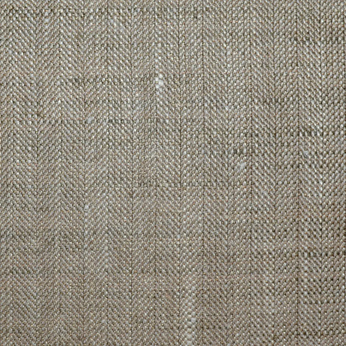 Sand and Brown Herringbone Wool, Silk & Linen Jacketing Yorkshire Fabric