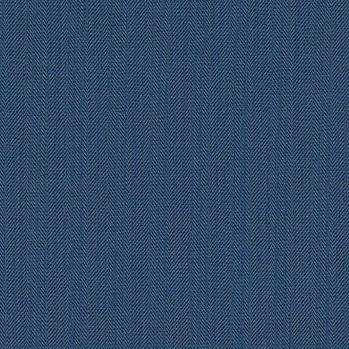 Airforce Blue Narrow Herringbone Super 100's Wool & Silk Solana Suiting By Holland & Sherry
