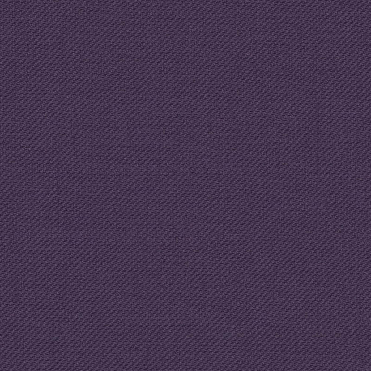Aubergine Plain Twill Super 100's Summer Serge All Wool Suiting By Holland & Sherry
