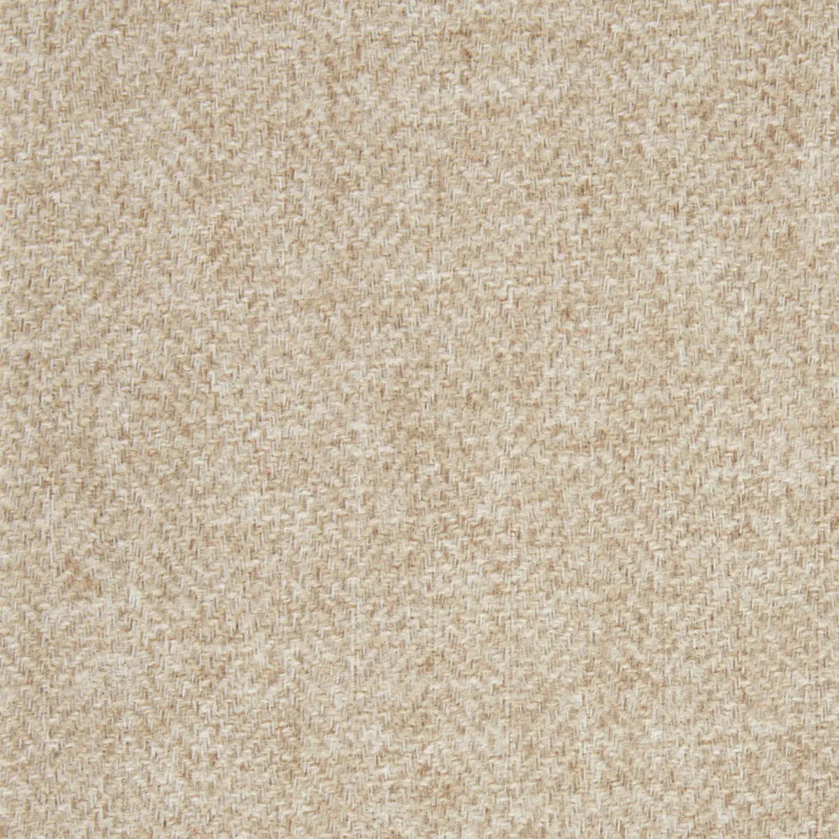 Beige Muted 2cm Herringbone Polyester Upholstery Yorkshire Fabric