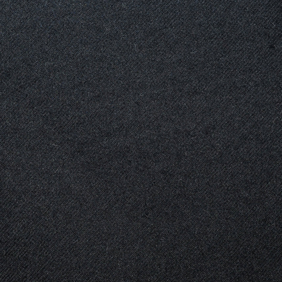 Black Fine Twill Double Brushed Cotton Luxury Shirting