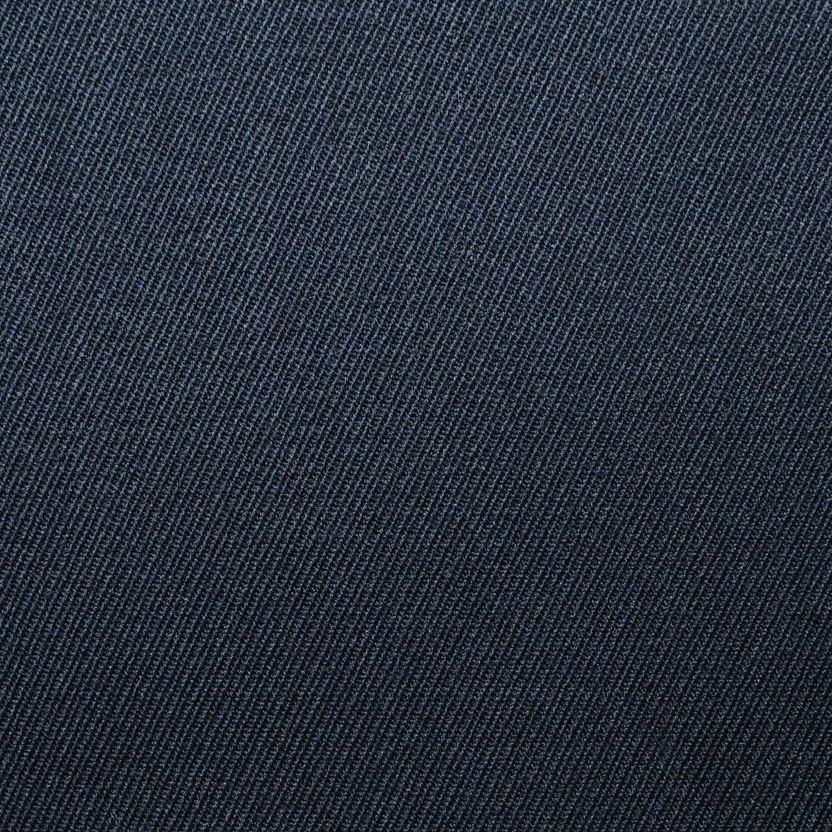 Black Finest Luxury All Wool Cavalry Twill Suiting