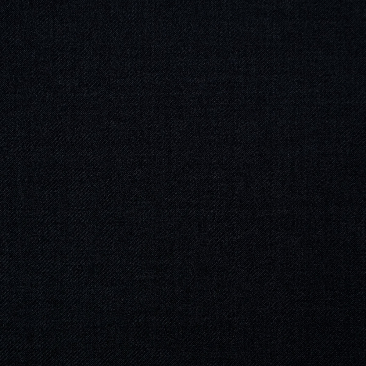 Black Plain Over Milled Flannel Super 110's Wool Suiting - 3.50 Metres