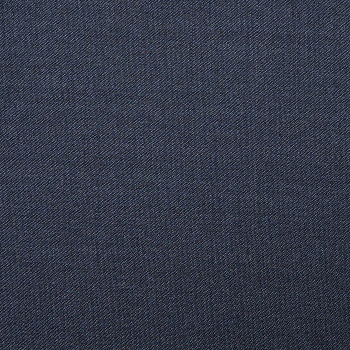 Black Super 120's Gaberdine Worsted Wool Suiting By Holland & Sherry
