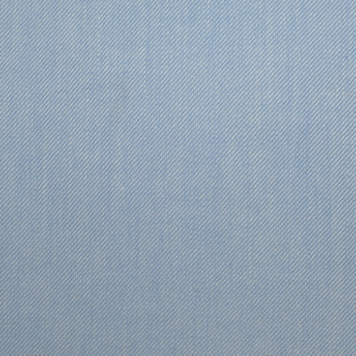 Blue Fine Twill Brushed Cotton Luxury Shirting