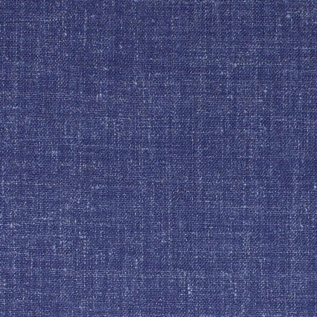 Bright Blue Plain Weave Wool and Linen Suiting