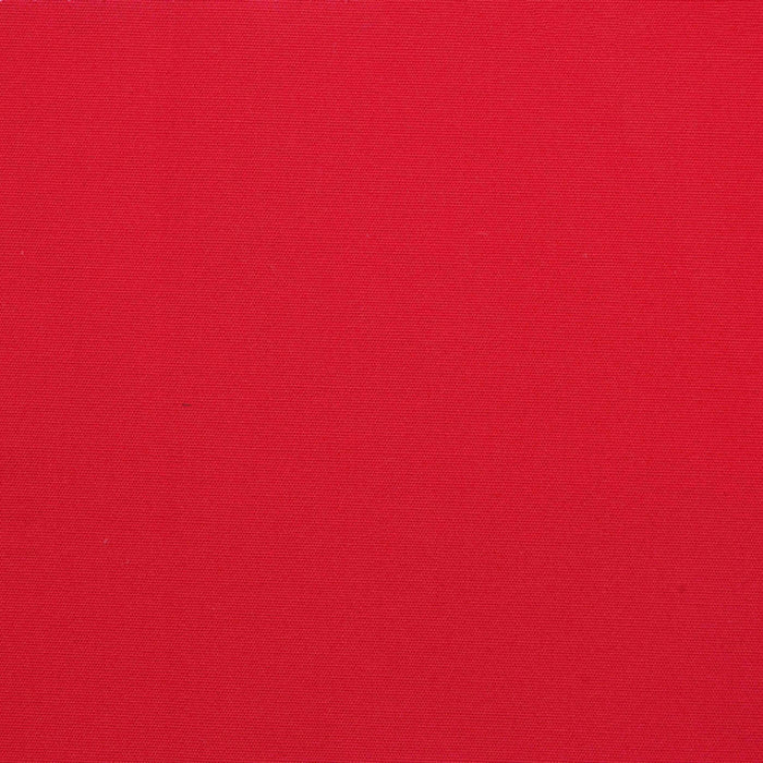 Bright Red Plain Fine Poplin Cotton Shirting