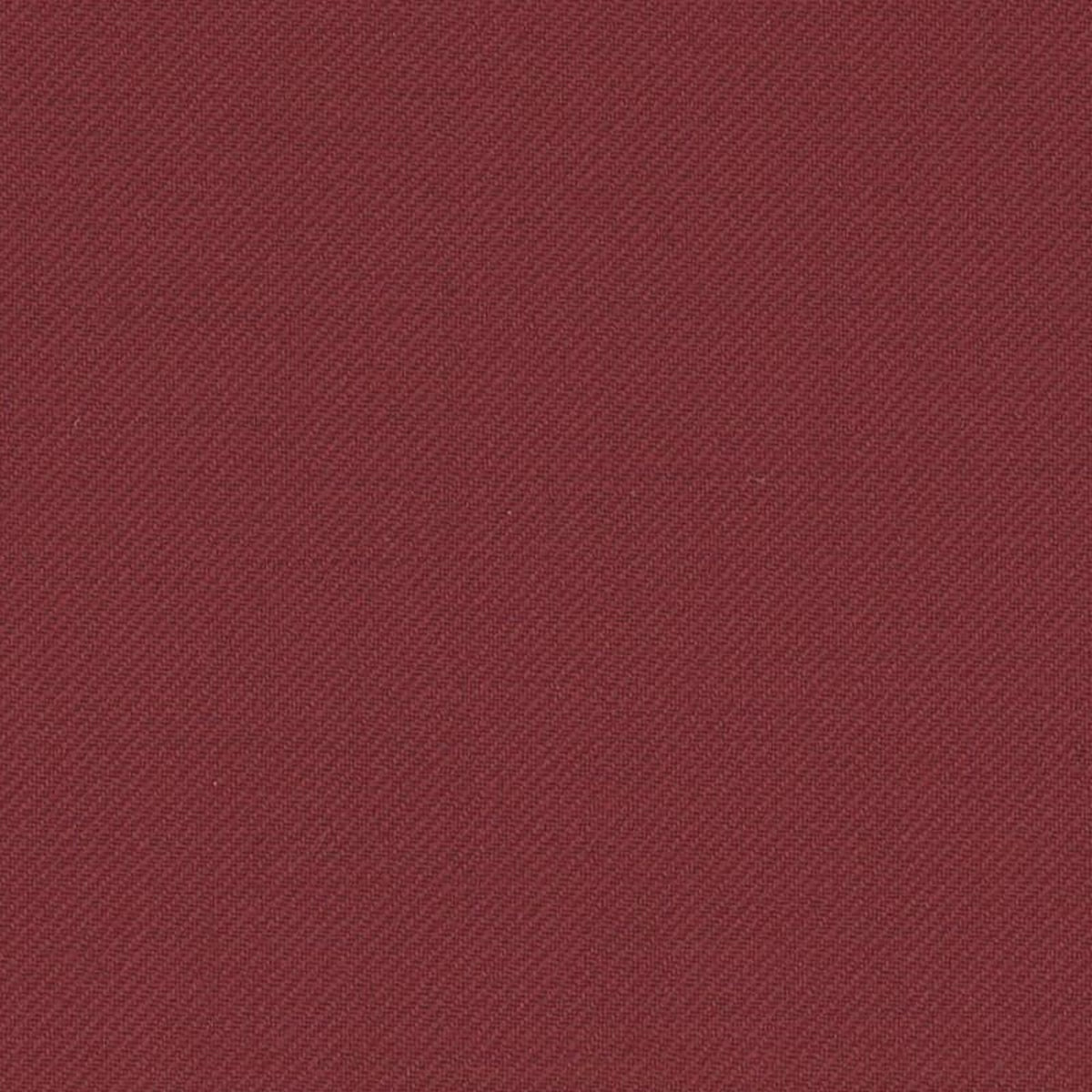 Bright Red Plain Twill Super 100's Summer Serge All Wool Suiting By Holland & Sherry