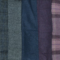British All Wool Tweed Scraps/Offcuts - Bunch 4