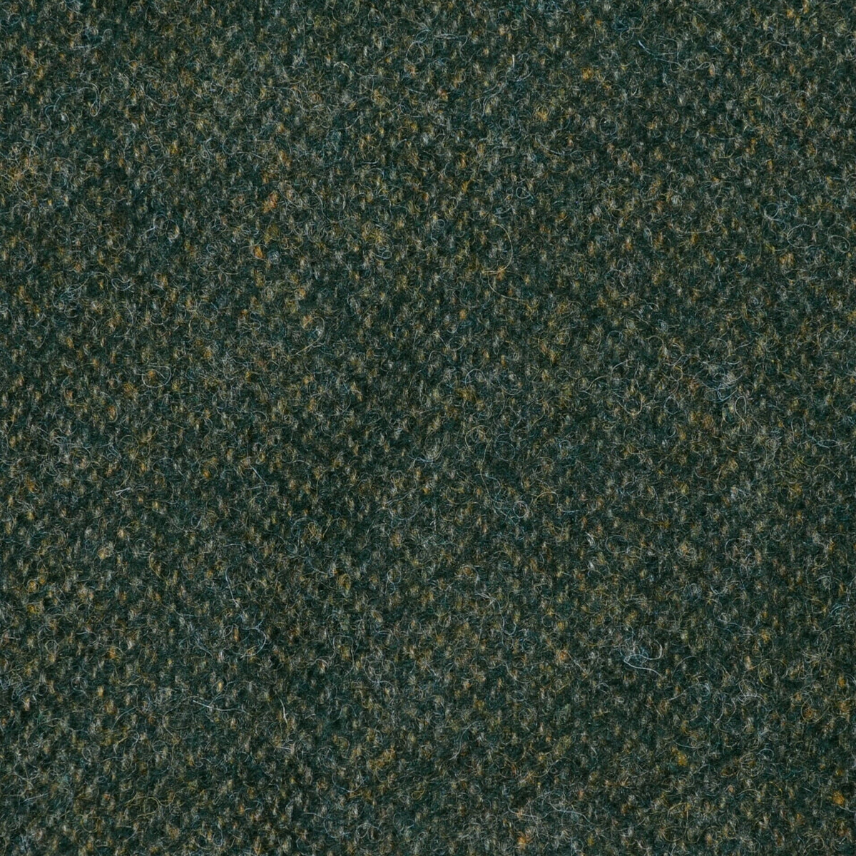 Moss Green Barleycorn All Wool Tweed - 40cms