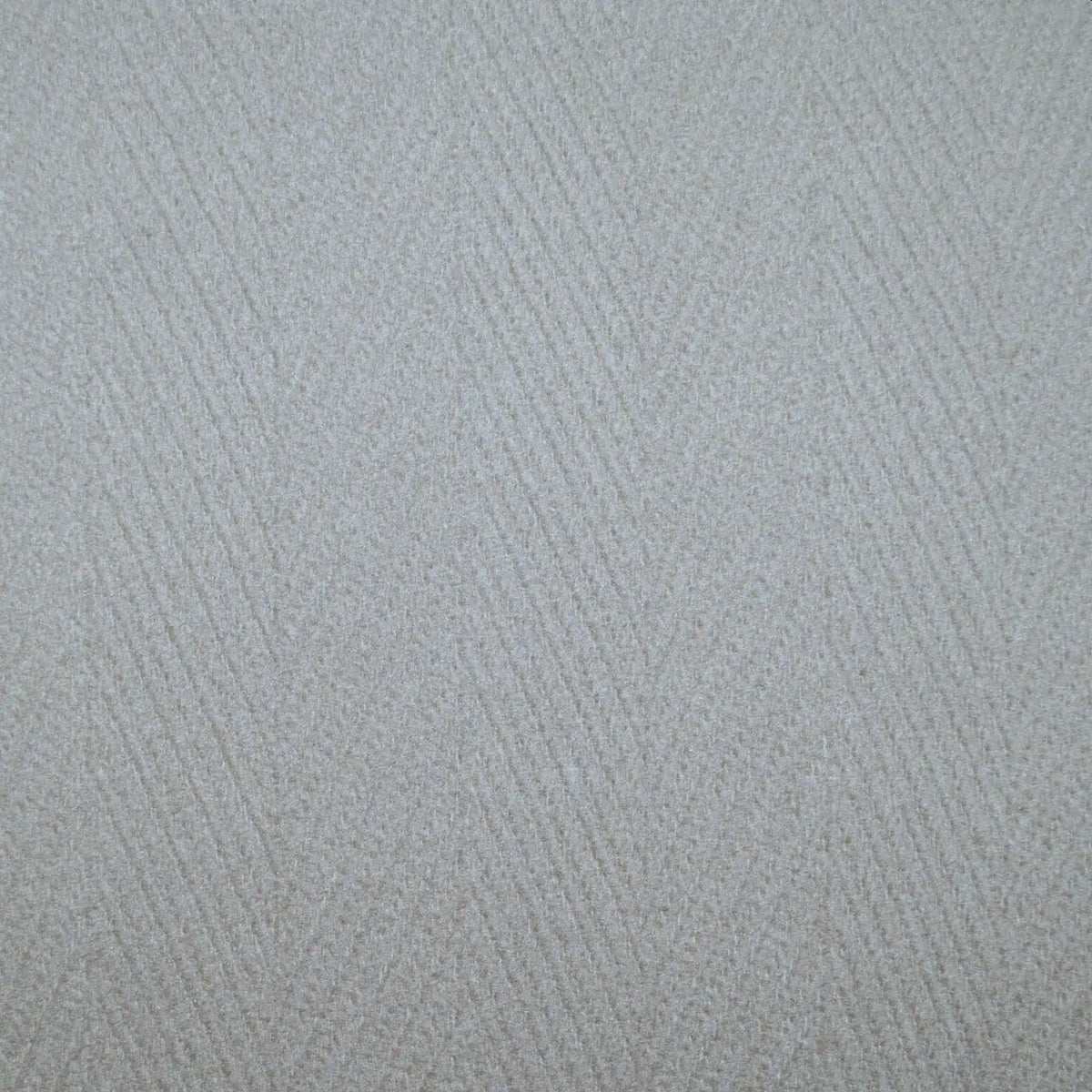 Light Grey Wide Herringbone Wool Blend Heavy Duffle Coating