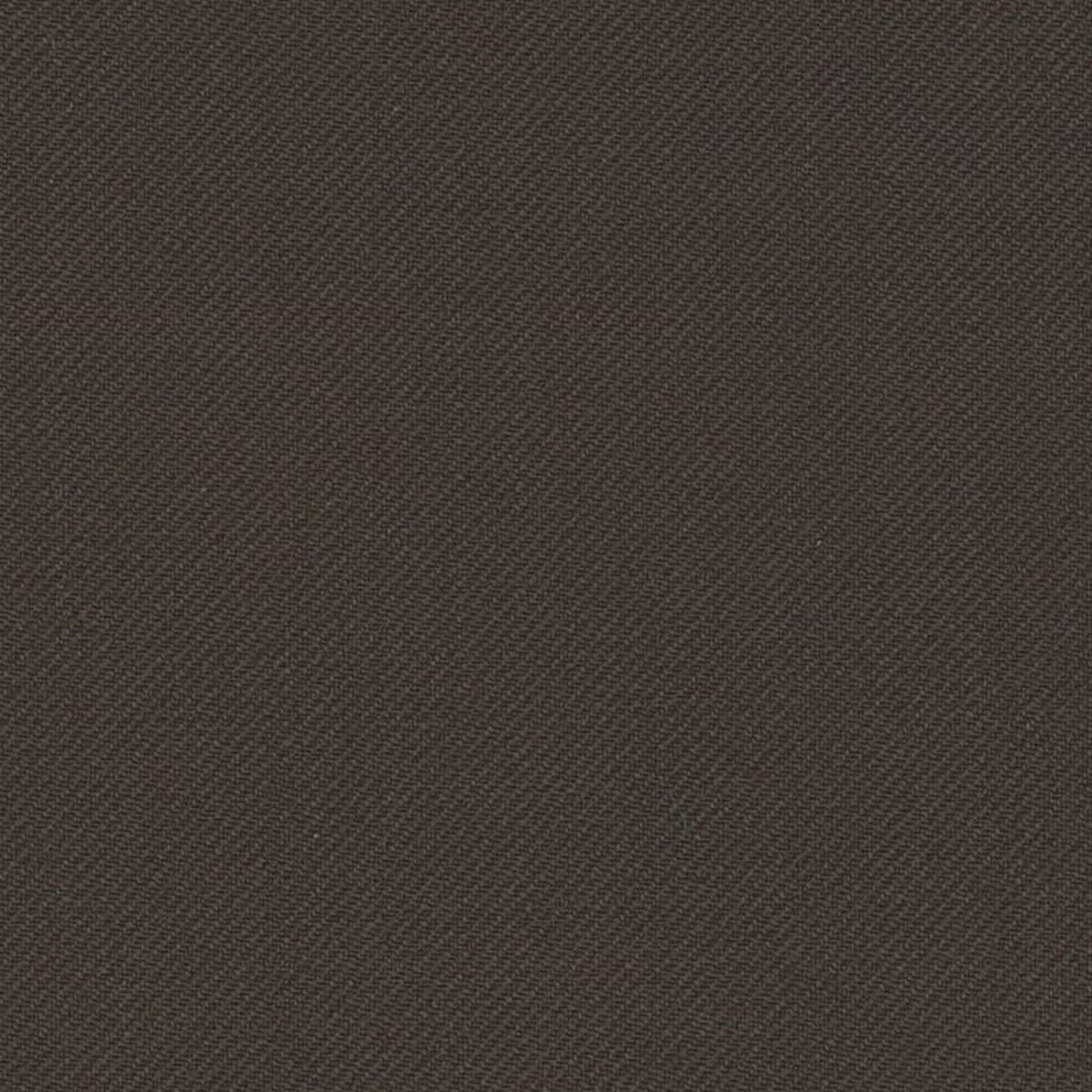 Cocoa Plain Twill Super 100's Summer Serge All Wool Suiting By Holland & Sherry
