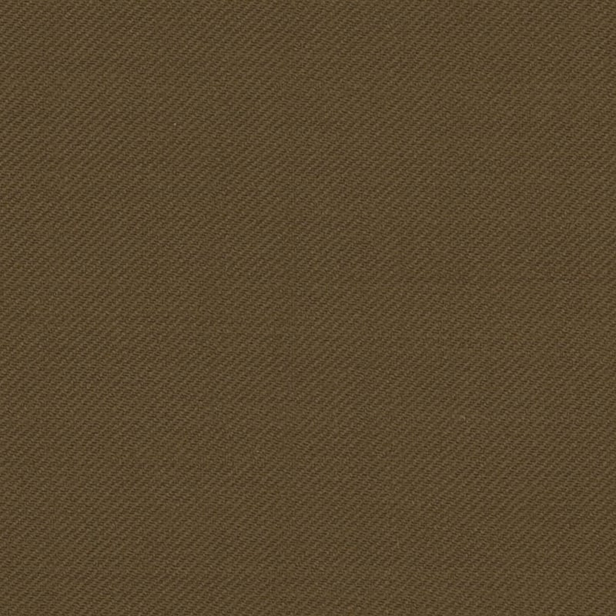 Coffee Plain Twill Super 100's Summer Serge All Wool Suiting By Holland & Sherry
