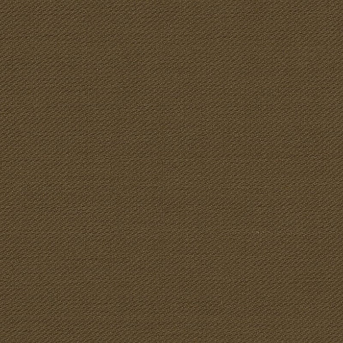 Coffee Plain Twill Super 100's Summer Serge All Wool Suiting By Holland & Sherry
