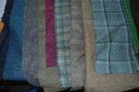 British All Wool Tweed Scraps/Offcuts - Bundle 1
