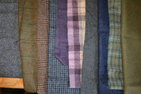 British All Wool Tweed Scraps/Offcuts - Bunch 2