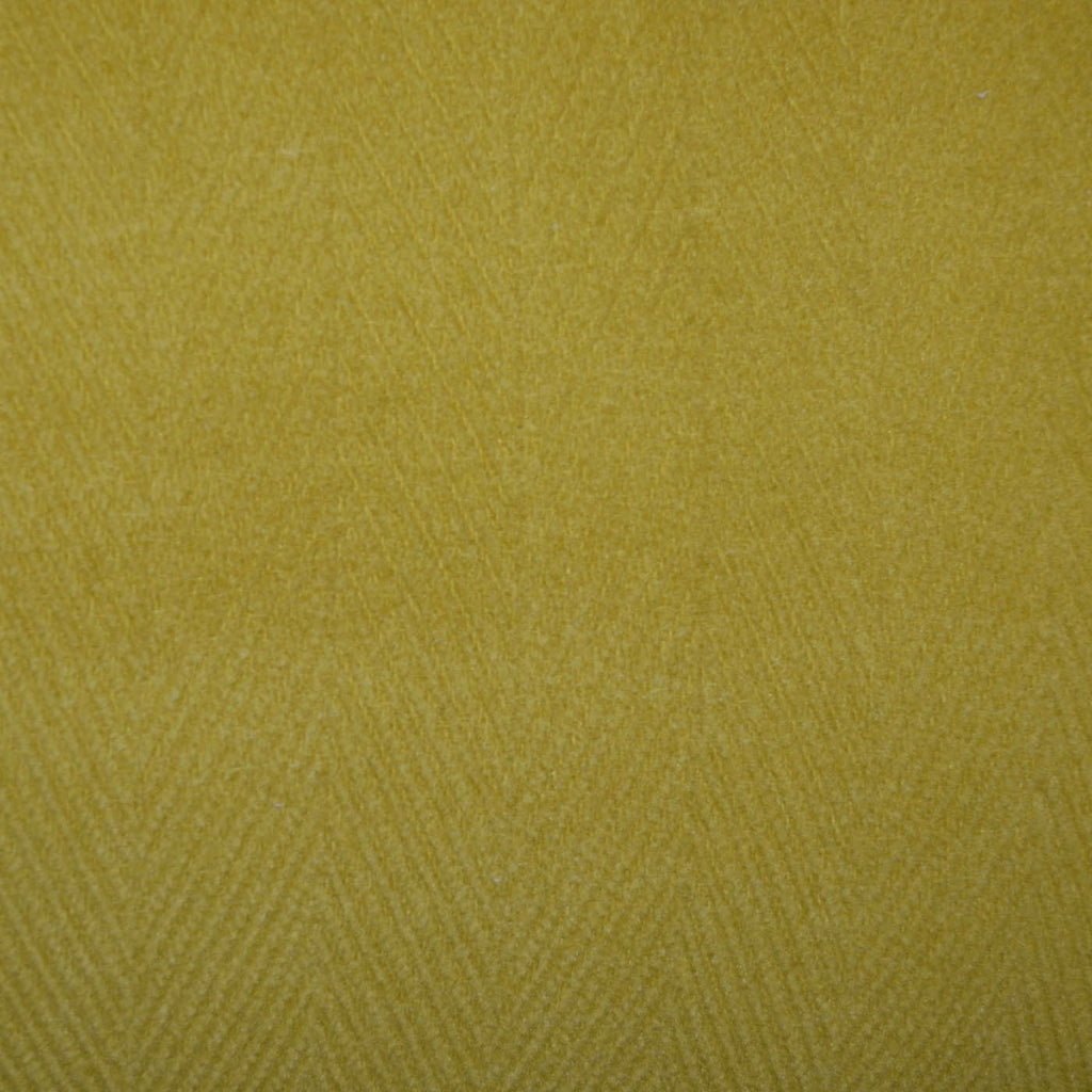 Mustard Herringbone Wool Blend Heavy Duffle Coating - 2.00 Metres