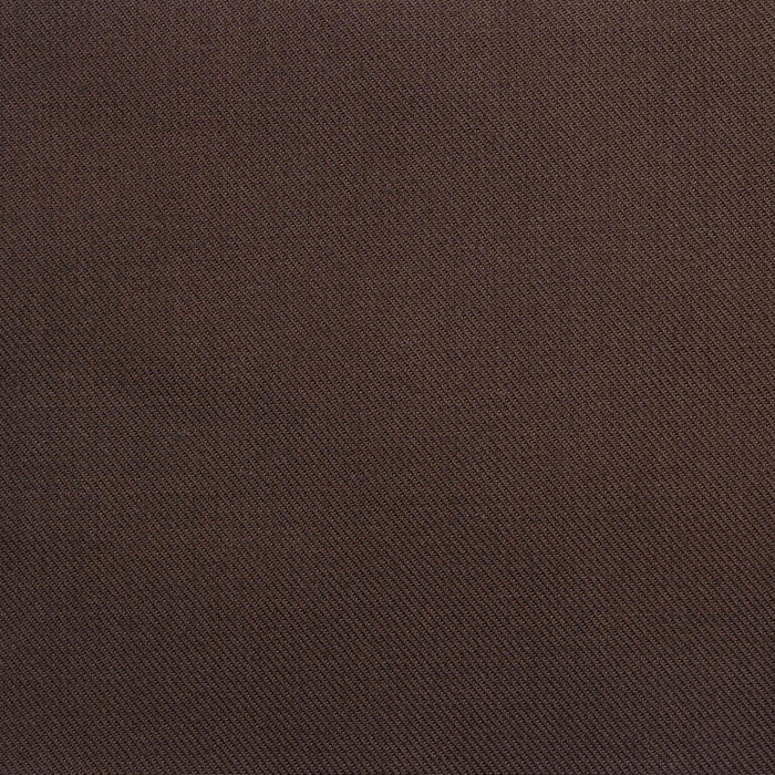 Dark Brown Plain Twill Cotton Shirting