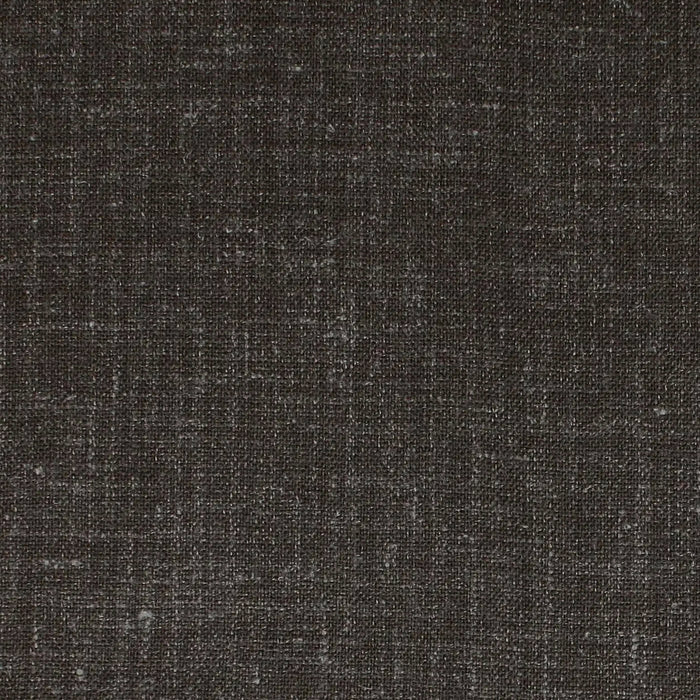 Dark Brown Plain Weave Wool and Linen Suiting