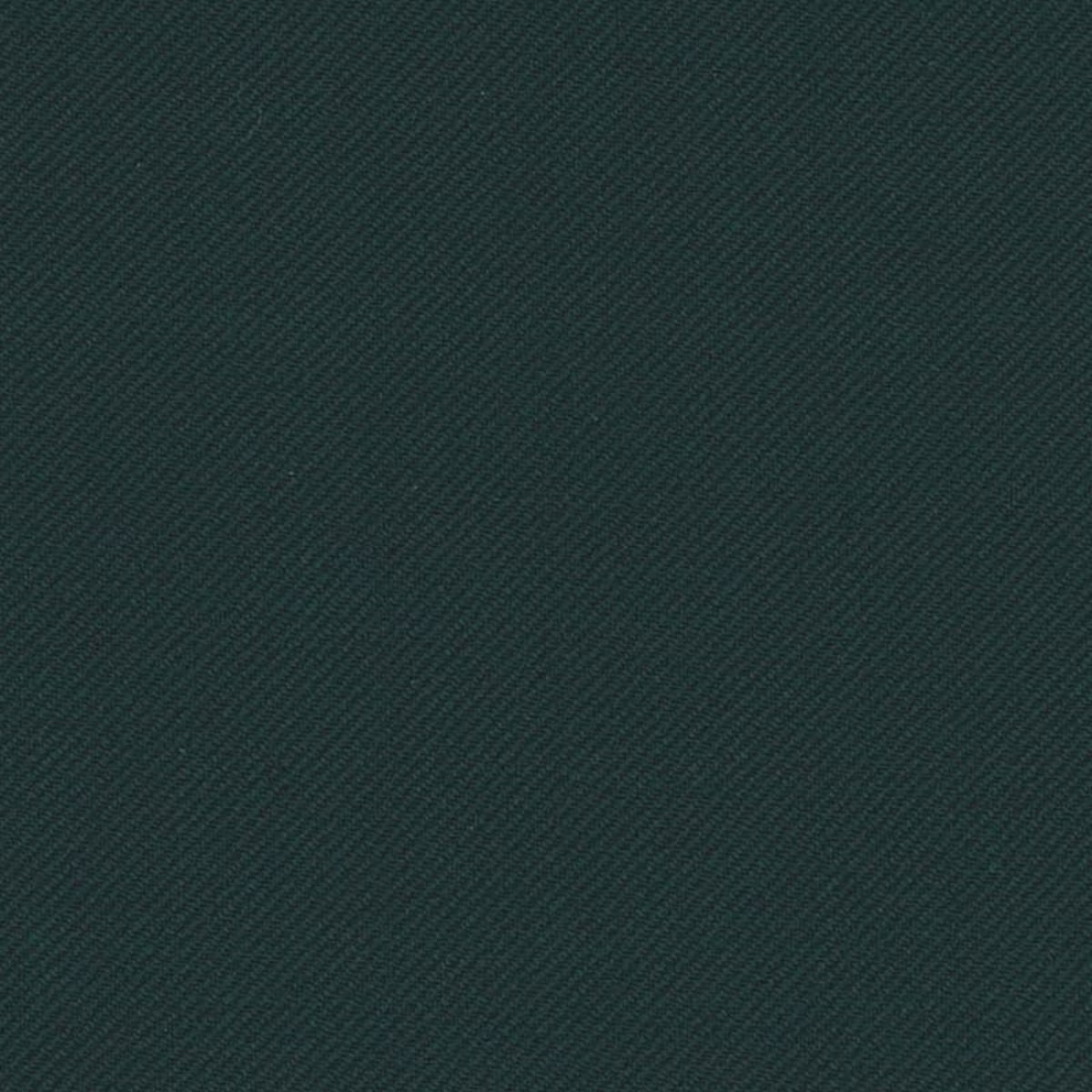 Dark Green Plain Twill Super 100's Summer Serge All Wool Suiting By Holland & Sherry