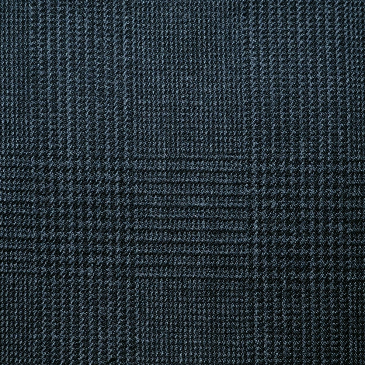 Dark Grey Glen Check Super 100's All Wool Suiting By Holland & Sherry
