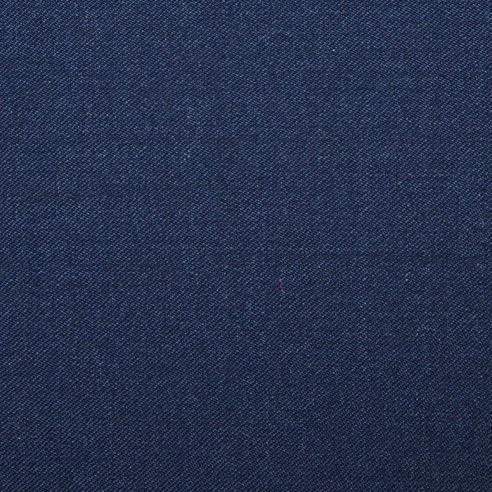 Dark Navy Blue Super 120's Gaberdine Worsted Wool Suiting By Holland & Sherry

