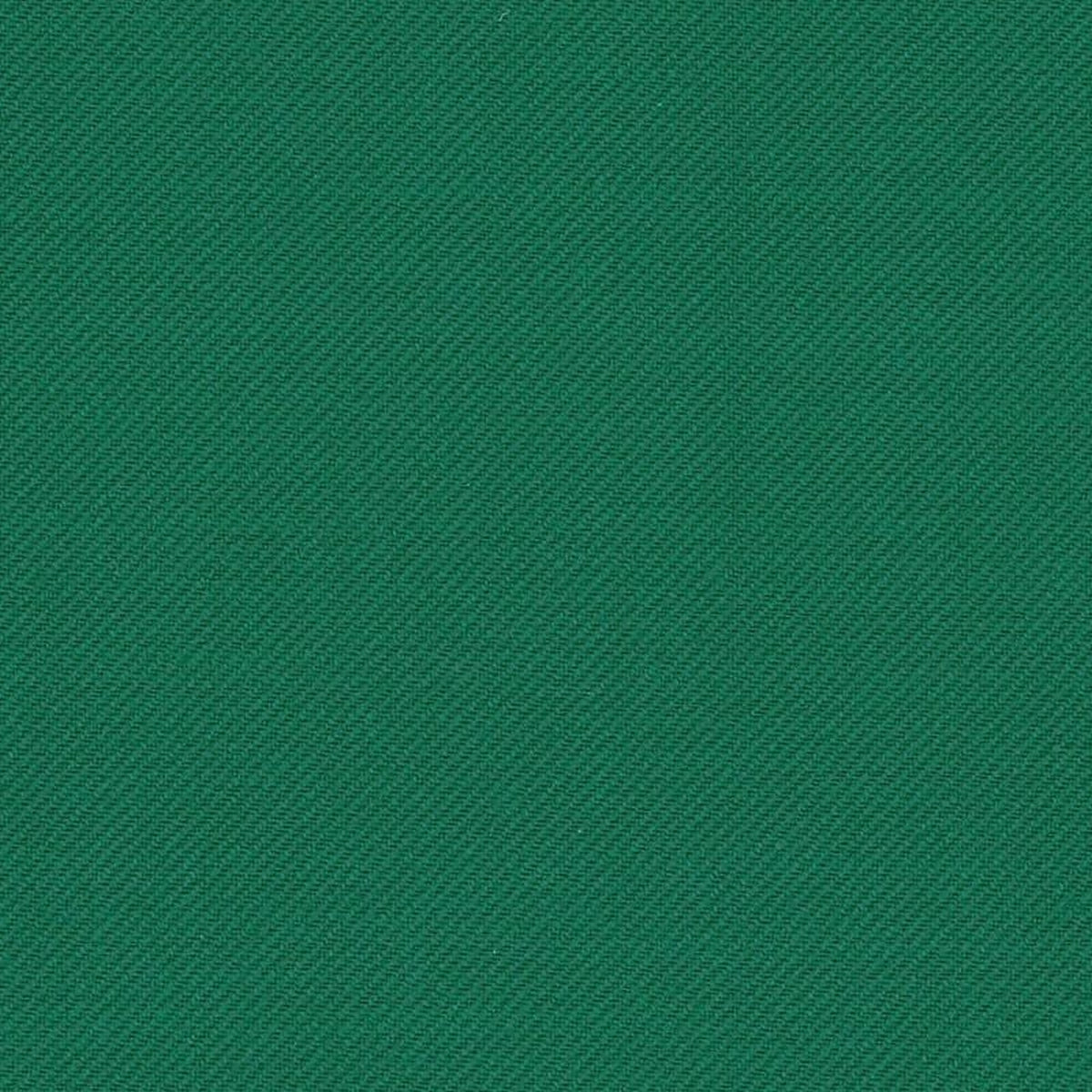 Emerald Green Plain Twill Super 100's Summer Serge All Wool Suiting By Holland & Sherry