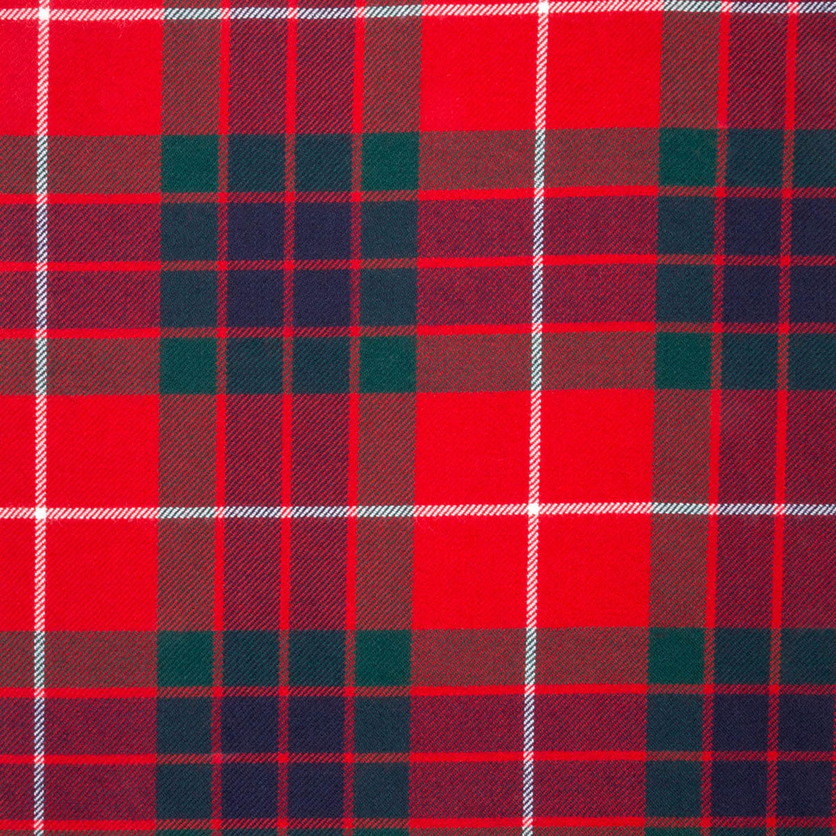 Frazer Red Modern All Wool Light Weight Tartan