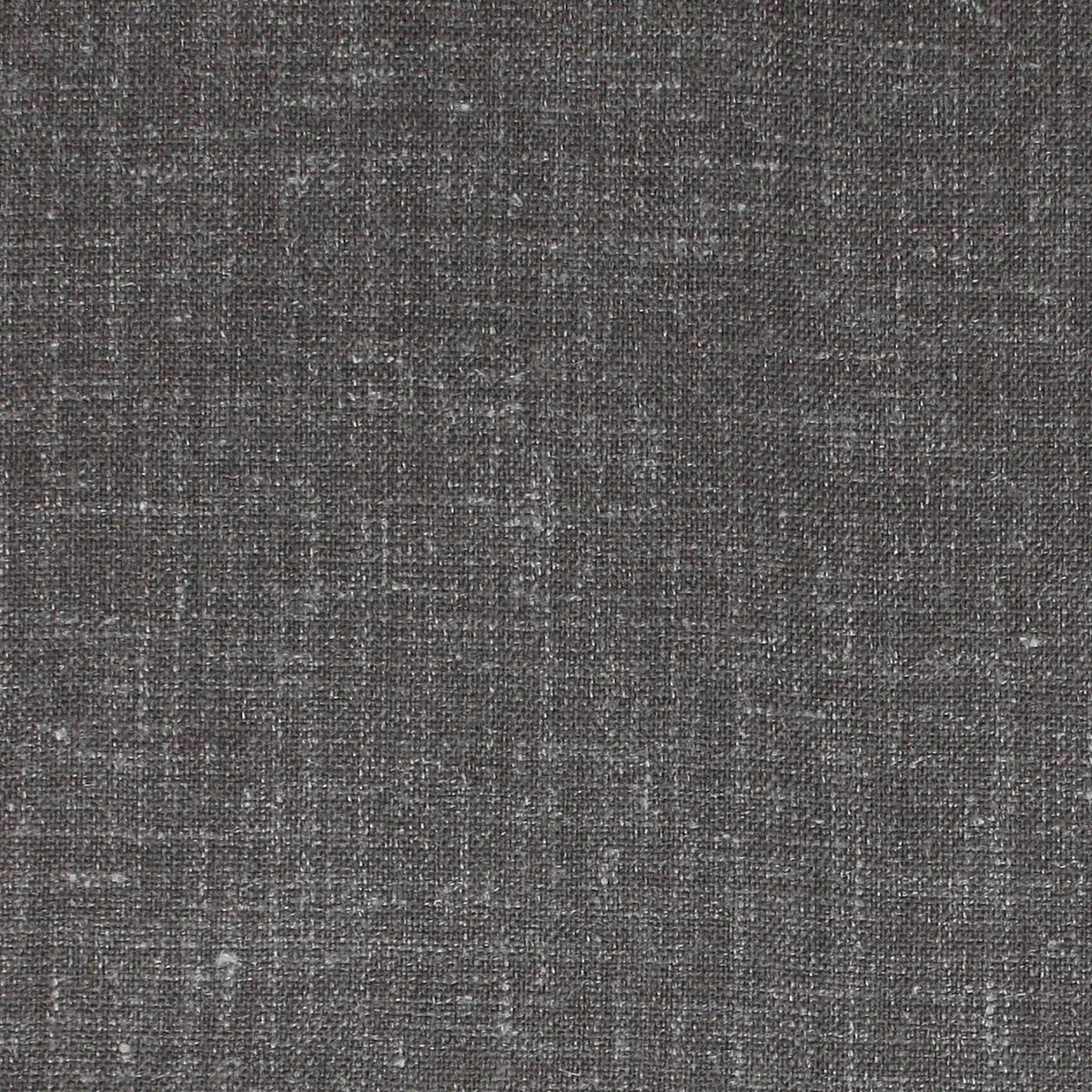 Grey/Brown Plain Weave Wool and Linen Suiting